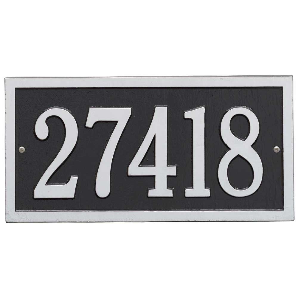 Bismark Standard Wall Address Plaque
