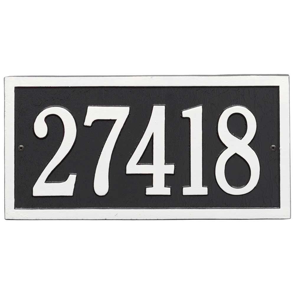 Bismark Standard Wall Address Plaque