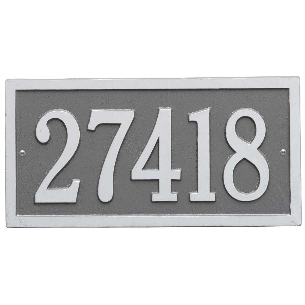 Bismark Standard Wall Address Plaque